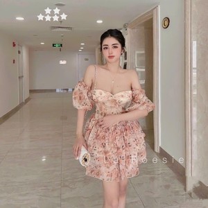 ชุดเดรสผู้หญิงเซ็กซี่ ชุดมินิเดรส สวมใส่สบาย ผลิตตามแบบ ODM ซักได้ บรรจุภัณฑ์ถุงพลาสติกอย่างดี ผลิตจากโรงงานในเวียดนาม ชุดเดรสเข้ารูป - Product Image 6