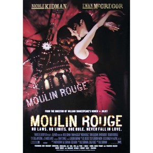 Moulin Rouge Vintage Paper <b>Poster</b> for Wall Decor - Product Image 1