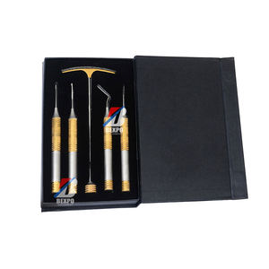 Kit de tornillo de extracción de raíz Dental periotomo Flexible elevadores de lujo 6 uds instrumentos periodontales - Product Image 1