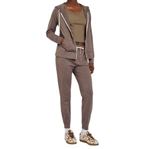 Vêtements en gros sur mesure pour femmes, sweat à capuche zippé délavé à l'acide, en molleton de coton léger, écologique, coupe ajustée, vêtements de sport décontractés, vêtements OEM - Product Image 1