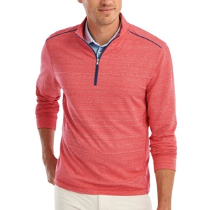 Sudadera de golf impermeable con media cremallera y logotipo personalizado, diseño de moda, ligera, para hombre - Product Image 1