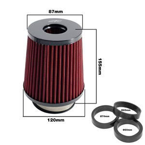 Filtro biconical de algodón rojo - Product Image 1