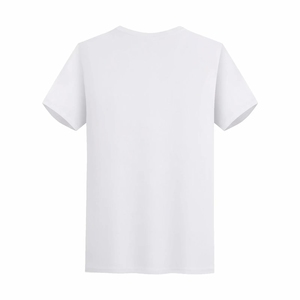 Wholesale China Customized Classic Round Neck <b>Short</b> <b>Sleeve</b> Blank <b>White</b> Plain Custom Printing T <b>shirts</b> T-<b>shirt</b> for <b>men</b> - Product Image 3