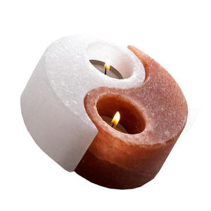 Candelabros de sal del Himalaya Premium hechos a mano forma natural al por mayor de artesanías naturales de Pakistán - Product Image 3