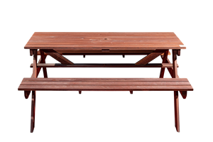 Meilleures ventes : Table de salle à manger d'extérieur en bois massif de Melaleuca de haute qualité pour ferme, jardin, parc, villa, hôtel, cour, école, salon - Product Image 3