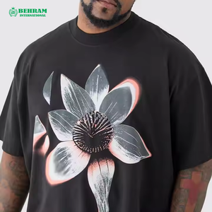 Camisetas de Manga Corta para Hombre al por Mayor, Cuello Redondo, 100% Algodón Orgánico, Corte Holgado, Secado Rápido, Personalizables - Product Image 3