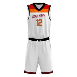 Uniforme de basket-ball personnalisé à design unique de haute qualité pour hommes, séchage rapide, évacuation de l'humidité, respirant, vêtements de sport en gros - Product Image 6