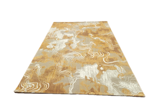 High Pile <b>Linen</b> Waterproof Extra Thick Modern Oval Abstract Pattern Non-Slip Backing Adiva Carpet Gaziantep Turkey for Car - Product Image 4