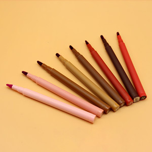 Crayon à lèvres texturé ultra fin et moelleux, résistant aux bavures, longue tenue, pour définir le <span class=keywords><strong>contour</strong></span> des lèvres, fini mat velouté <span class=keywords><strong>naturel</strong></span> - Product Image 3