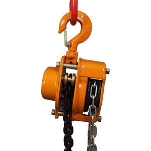 Nouvelle palan manuel <span class=keywords><strong>de</strong></span> type VC-B, petit palan à <span class=keywords><strong>chaîne</strong></span> triangulaire avec <span class=keywords><strong>chaîne</strong></span> en acier G80 pour la levée d'outils dans les restaurants et commerces, capacité 1 tonne et 3 mètres - Product Image 2