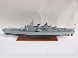 Gia Nhien Design personnalisé du fabricant HMAS TORRENS (DE 53) Maquette de bateau en bois Artisanat en métal de haute qualité pour cadeaux - Product Image 5