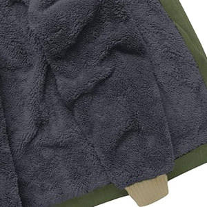 Vente en gros ODM/OEM de puls pour hommes et femmes sweat à capuche en polaire décontracté à fermeture éclair complète polyester/coton avec impression de logo personnalisé pour la saison d'hiver - Product Image 6