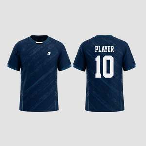 เสื้อแข่งคริกเก็ตสีน้ำเงินแบบกำหนดเองได้ - Product Image 2