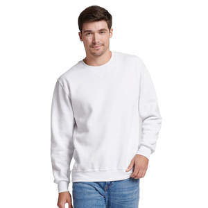 Sudadera de Felpa 100% Algodón Orgánico, Clásica para Hombre, Manga Larga, Lisa - Product Image 4