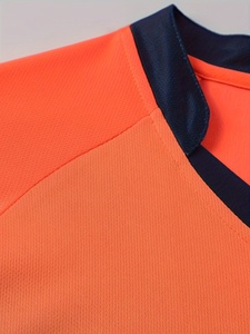 Logo personnalisé antibactérien léger séchage rapide ensemble de maillot de football respirant 100% polyester col en V équipes OEM Service personnalisé - Product Image 4