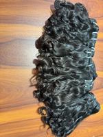 Extensions de Cheveux Humains Bébés Bouclés Indiens Bruts 100% Vierges Alignées Cuticule Texture Naturelle Cheveux Remy à Vendre