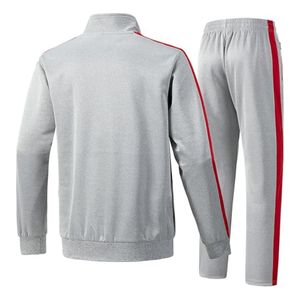 Bon marché, survêtement coupe-vent confortable en polyester avec fermeture éclair pour hommes et femmes - Product Image 4