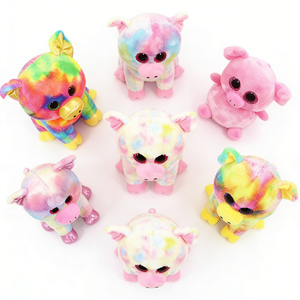 Customized <b>cute</b> Plush Animal Keychains Cartoon 3D Soft Stuffed Toys for Easter Gift - Product Image 2