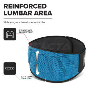 สินค้ามาใหม่ ลดราคาออนไลน์อย่างยั่งยืน ดีไซน์ล่าสุด ออกแบบสินค้าของคุณเอง เข็มขัดยกน้ำหนักนีโอพรีน - Product Image 2