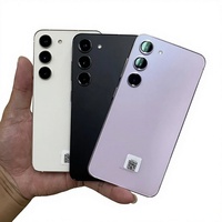 S23 Base Original Desbloqueado, Octa Core, FHD, 6GB RAM, Pantalla OLED de 6.1 Pulgadas y 120Hz, 5G LTE WiFi, Inglés/Español/Francés, Android 15