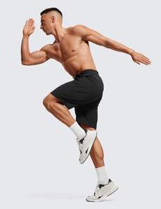 Pantalones cortos de gimnasio para hombre de talla grande personalizados, pantalones cortos informales con bolsillos, ropa deportiva de secado rápido, pantalones cortos para hombre - Product Image 4