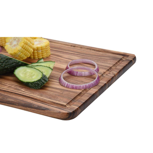 Certificación de grado alimenticio Utensilios de cocina Tabla de cortar de madera de acacia Logotipo láser aduanero Tabla de cortar de madera - Product Image 4