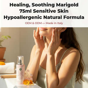 Marigold 75ml Soin Corporel Peaux Sensibles Formule Naturelle Hypoallergénique OEM Marque Privée Italie RedMoringa - Product Image 2