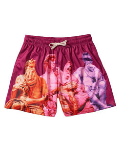 กางเกงขาสั้นตาข่ายสองชั้นสำหรับผู้ชายกางเกงขาสั้นบาสเก็ตบอลตาข่ายหนาสำหรับใส่ได้ทั้งชายและหญิง - Product Image 1