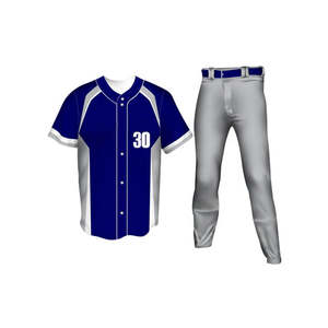 Uniforme de Béisbol Transpirable de Secado Rápido para Hombre, Uniforme de Béisbol Profesional Hecho en Fábrica, Suministro Directo, Jersey de Béisbol Personalizado para Equipos - Product Image 1
