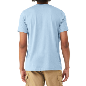 เสื้อยืดผสมโพลีเอสเตอร์และสแปนเด็กซ์สำหรับผู้ชายเสื้อยืดทรงสลิมฟิตสำหรับเล่นโยคะวิ่งเล่นกีฬาปรับแต่งได้จาก BD - Product Image 2