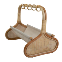 Gymnase de jeu pour bébé en rotin naturel artisanal de haute qualité, accessoire pour bébé, vente en gros, prix intéressant en provenance du Vietnam