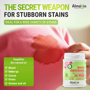 AlmaWin Custom 1 Bleach Free <b>Laundry</b> Booster 240g Organic Stain Remover Eco Friendly <b>Detergent</b> Manufacturer Private Label - Product Image 3
