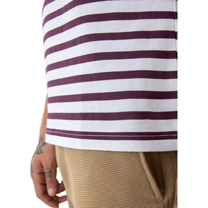 2023 nouveauté conception personnalisée hommes débardeur rayé respirant doux confortable hommes débardeur fabrication du Bangladesh - Product Image 6