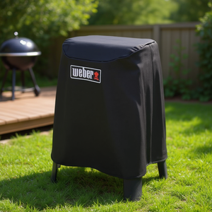 Housse de barbecue LUMIN Black 7198 avec support 77,5x59,5x59,5cm Accessoires essentiels pour barbecue - Product Image 3