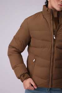 Chaqueta Acolchada de Alta Calidad para Hombre y Mujer, Estilo Urbano, con Capucha, Color Sólido, Transpirable, Resistente al Viento, para Invierno - Product Image 4