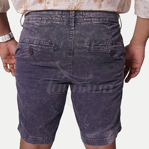 Custom Design Casual All Size High Quality Acid Wash <b>Men</b> <b>Shorts</b> Elastic Waist Cotton Quick Dry Breathable - Product Image 3