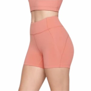 2024 nouveauté femmes sport fitness biker taille haute sexy respirant sans poche yoga scrunch bout à bout shorts - Product Image 1
