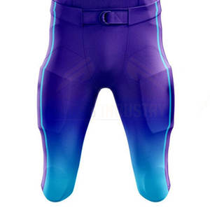 ชุดฟุตบอลอเมริกันสำหรับผู้ใหญ่มาใหม่ชุดอเมริกันฟุตบอลดีไซน์ตามสั่ง - Product Image 4