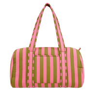 Sac de voyage décontracté en coton imprimé à la main, grande capacité, durable, de luxe, pour le sport et les week-ends, écologique, avec fermeture éclair tactique