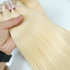 Extension de cheveux bruts vietnamiens à donneur unique meilleure qualité blanchie pour les faisceaux de cheveux de trame Genius 100% cuticules alignées vague naturelle - Product Image 6