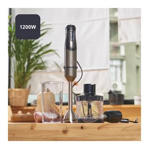 BXHBA1200E Batidora de inmersión de 1200W en negro y acero inoxidable ES9160140B - Product Image 4