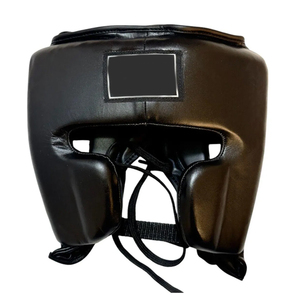 Couleur noire de la plus haute qualité avec son propre logo Meilleur fournisseur Ensemble de boxe en cuir véritable personnalisé de style le plus récent PAR AMAZING INDUSTRIES - Product Image 5