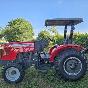 Tractor Agrícola Massey Ferguson 6S.180 Dyna-VT 4WD con Transmisión por Engranajes, Tractor de Ruedas Rojas de 180HP con Motor de Alta Seguridad y Caja de Cambios - Product Image 1