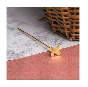 Marcapáginas de metal duradero, atractivos diseños de animales, logotipo personalizado, troquelado dorado para promociones acabado pulido, regalos de bienvenida - Product Image 1