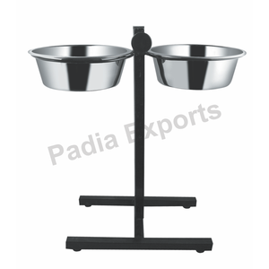 Bol en acier inoxydable pour animaux de compagnie Bol en acier inoxydable écologique pour animaux de compagnie Design solide pour chats et chiens - Product Image 1