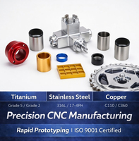 Pièces usinées CNC de précision OEM, service de fabrication sur mesure, composants métalliques en aluminium, acier, laiton