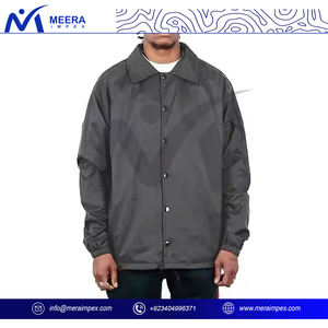 Chaqueta cortavientos ligera de calle alta para hombre, impermeable, con capucha, deporte al aire libre, correr, moda, abrigo transpirable para invierno - Product Image 3
