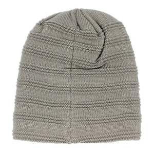 Gorro de Lana de Alta Calidad, Gorro de Punto Sólido con Pompón, Personalizable, Unisex, Bordado y Pedrería, Informal - Product Image 6