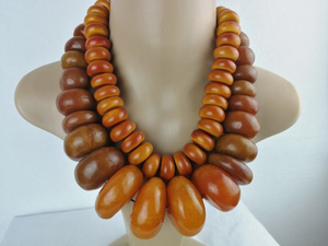 Collar colorido con cuentas de resina hecho a mano más vendido, accesorio de diseñador de moda, joyería para mujeres Fans y coleccionistas - Product Image 2