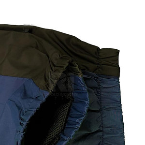 Ensemble survêtement décontracté à capuche pour homme, design OEM, coupe-vent uni, deux pièces, logo personnalisé - Product Image 4